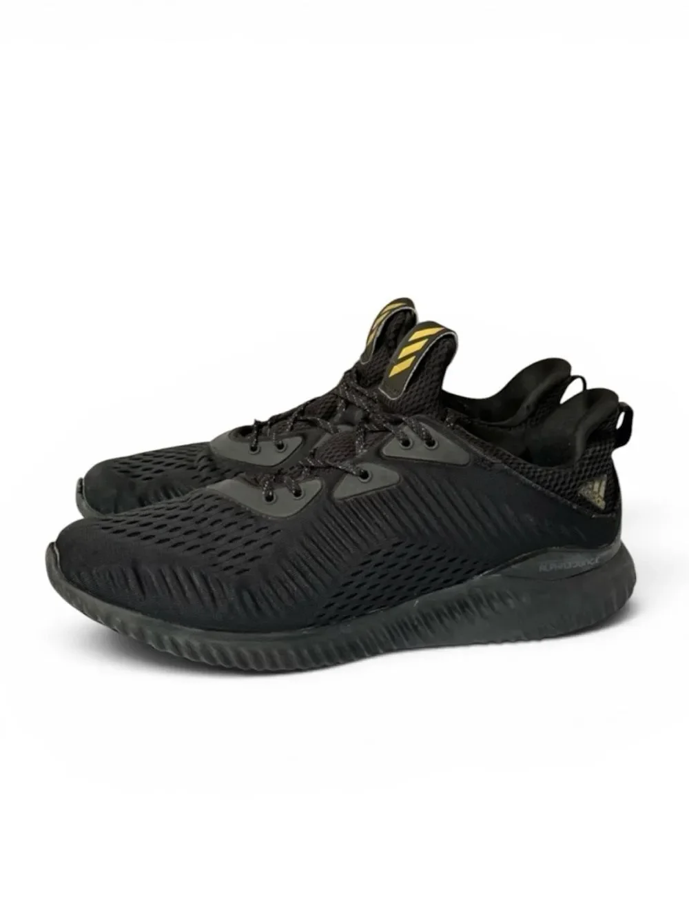 Adidas Alphabounce 1 Core Black Running Shoes Men's size 11.5